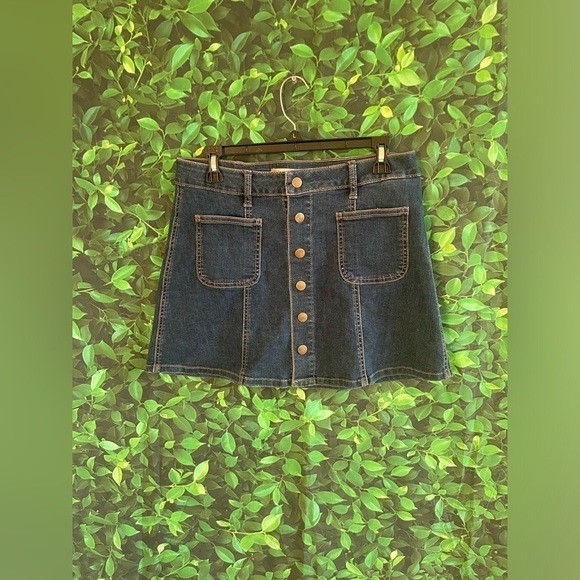 Altar'd State Dresses & Skirts - Altar’d State denim mini skirt